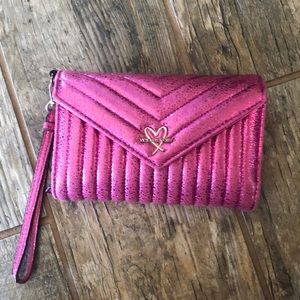 Victoria’s Secret Hot Pink Wristlet
